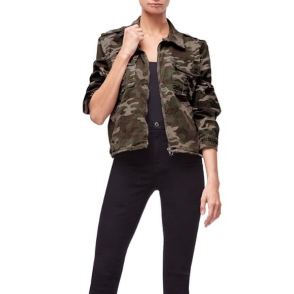 Good American Camo Print Military Jacket - Picture 4 of 8